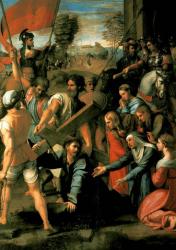  Raffaello Santi: Krisztus elesik a kereszttel (Museo Nacional del Prado) 